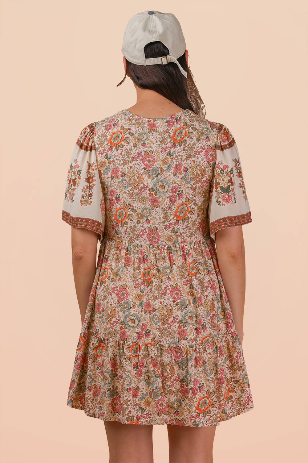 Printed Woven Mini Dress