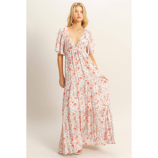 Free Your Mind Floral Maxi Dress