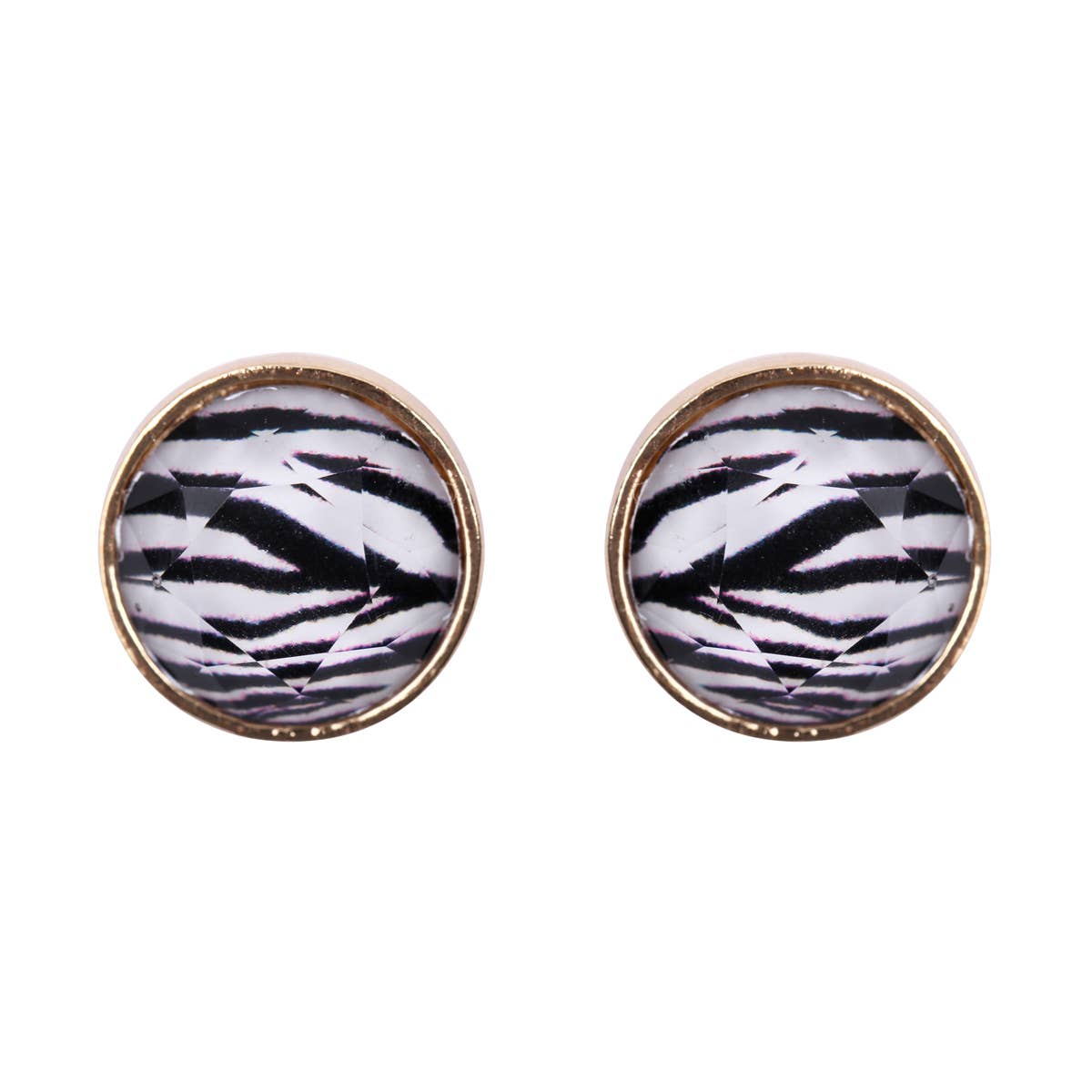 Zebra Earrings
