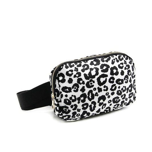 Leopard Print Belt Bag