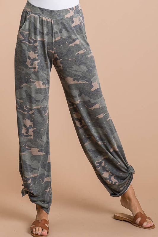 Camo Print Pants