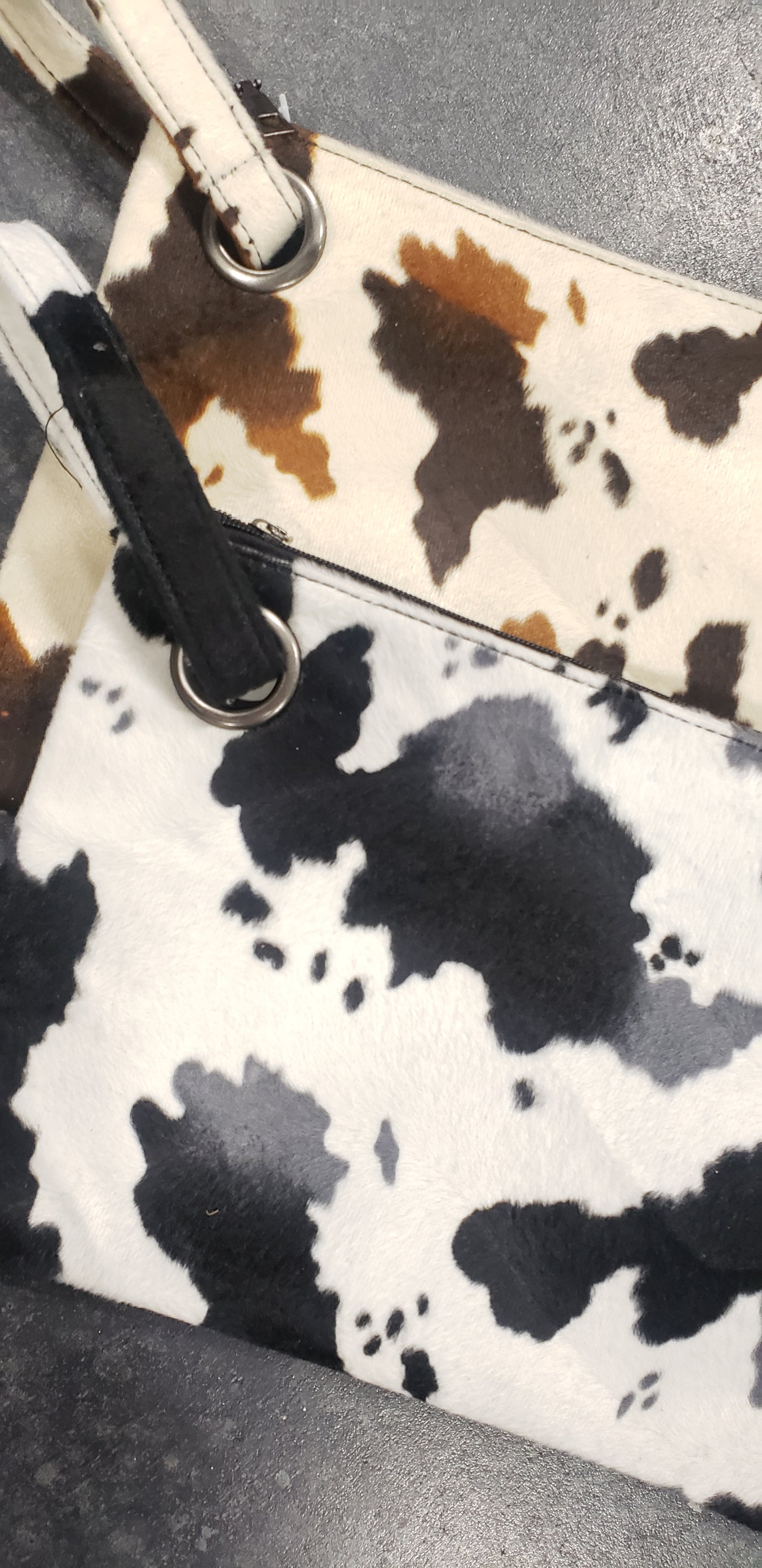 Cowprint Clutch