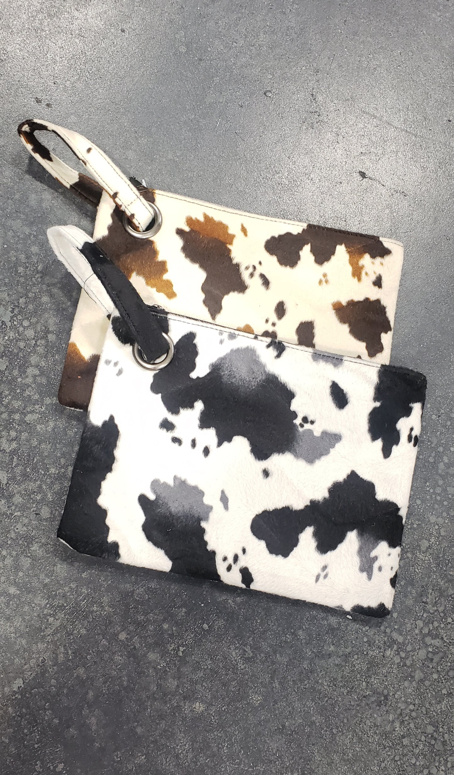 Cowprint Clutch