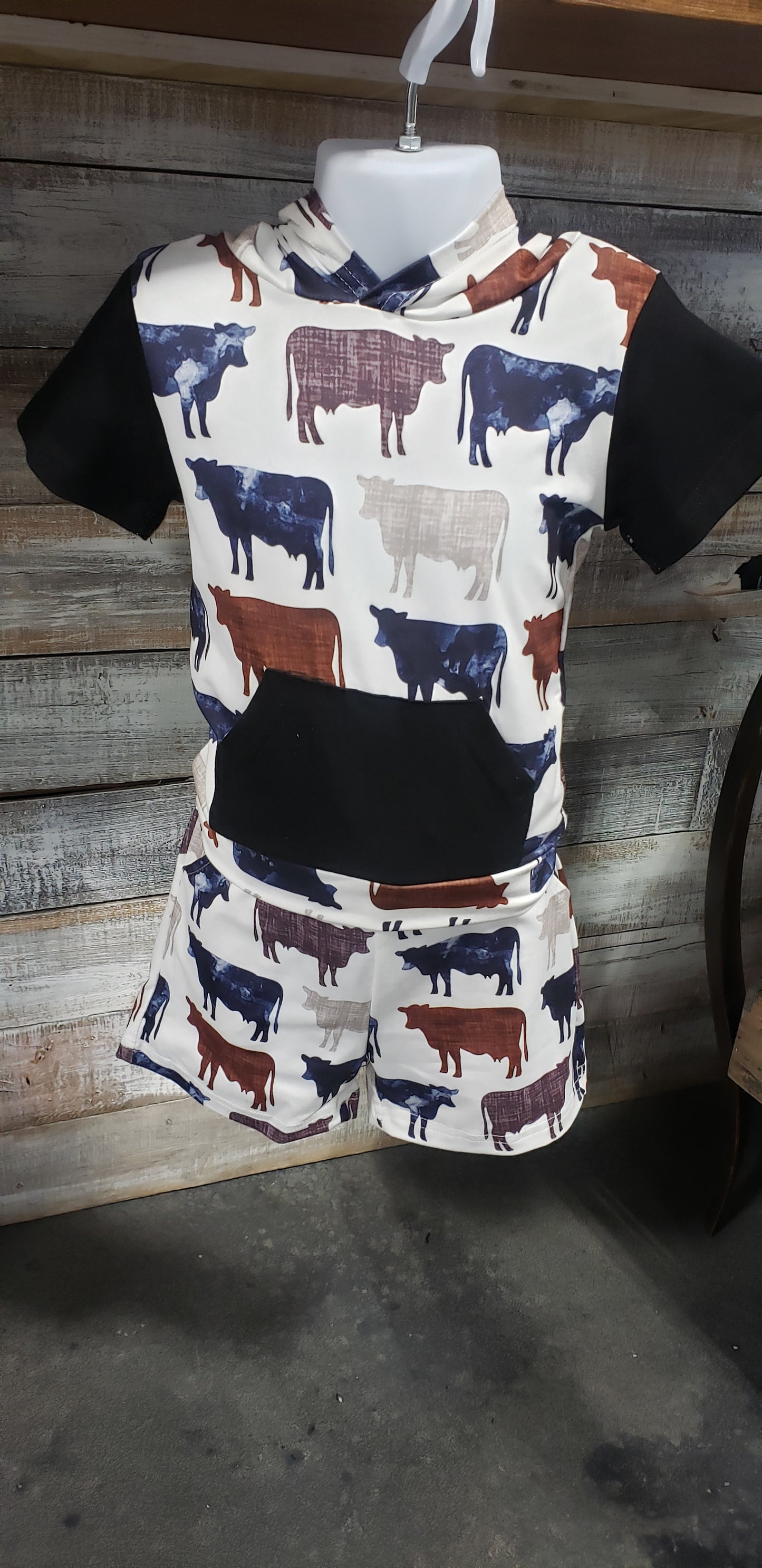 Cow Two-Piece Set