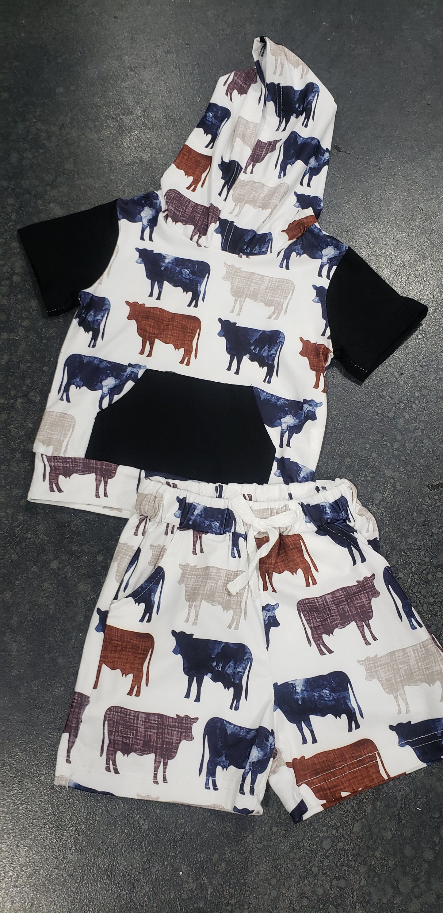 Cow Two-Piece Set