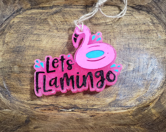 Let's Flamingo Freshie