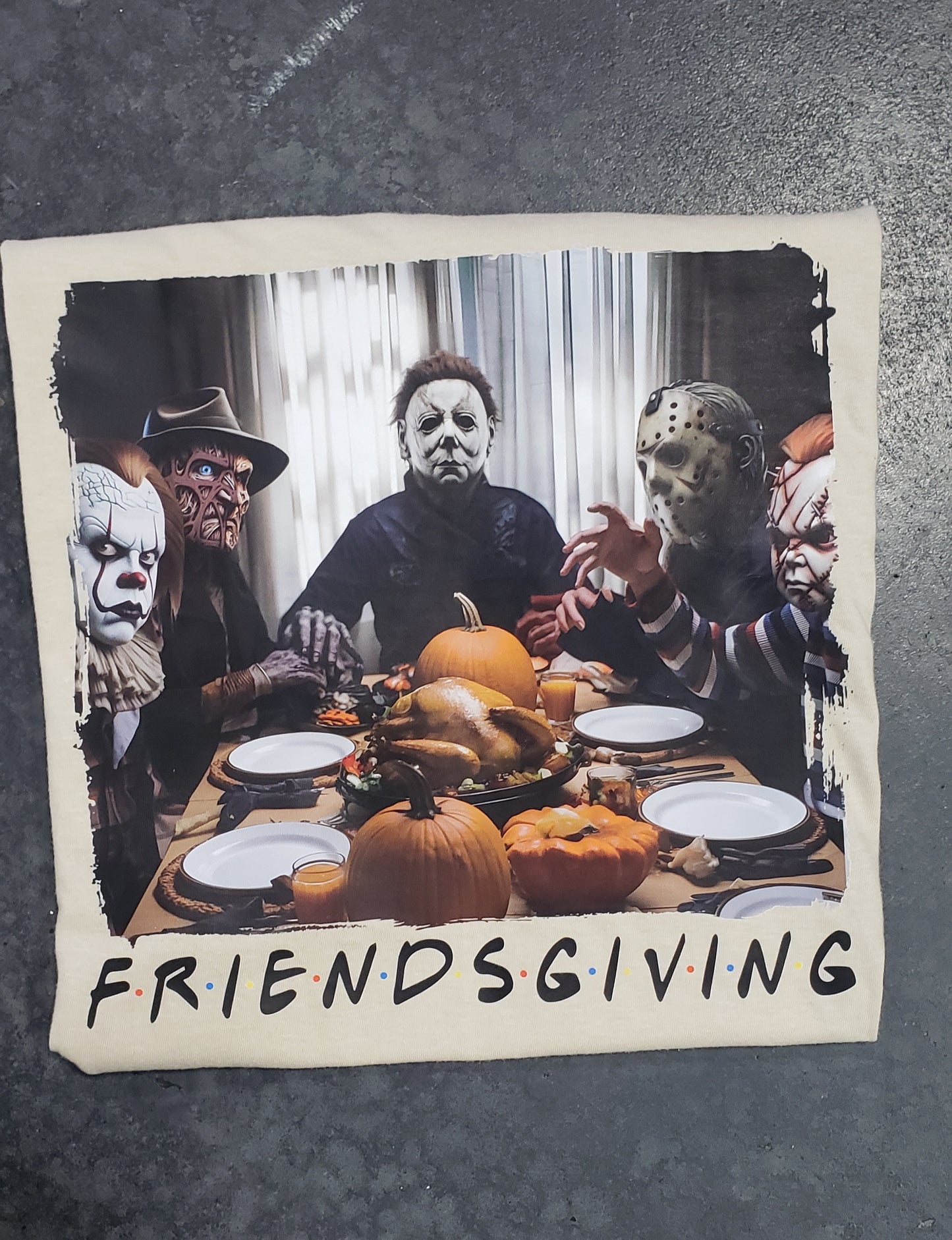 Friendsgiving Horror Tee