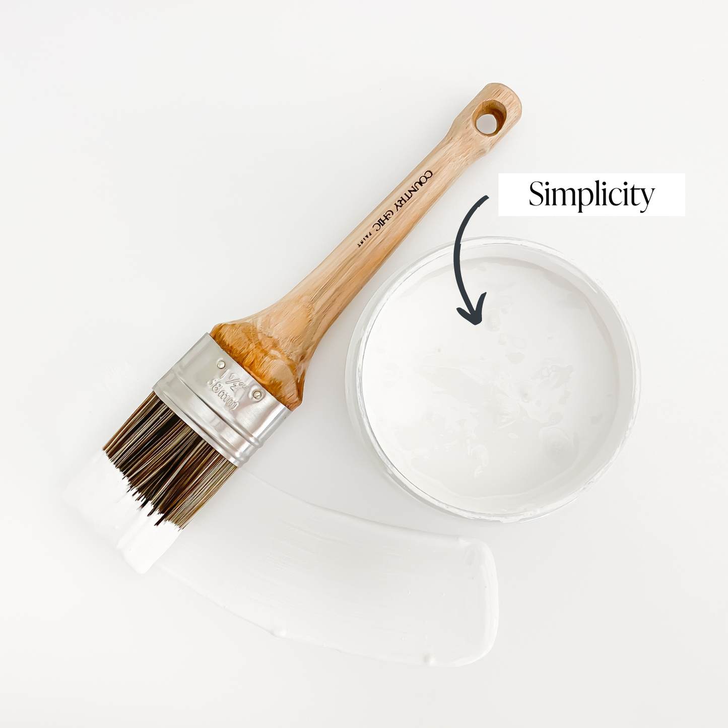 Simplicity - Chalk Style Paint for Furniture &  Home Decor: Pint (16 oz)