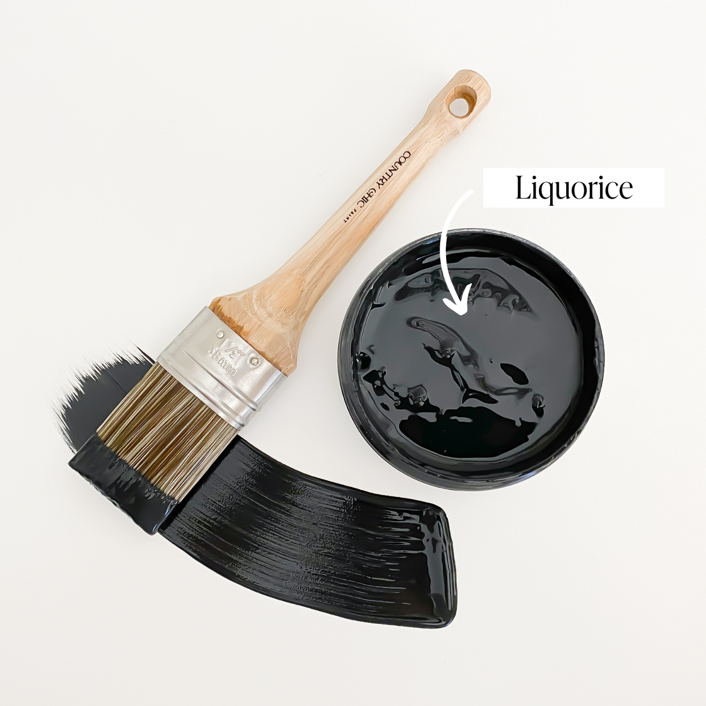 Liquorice Chalk Style Paint