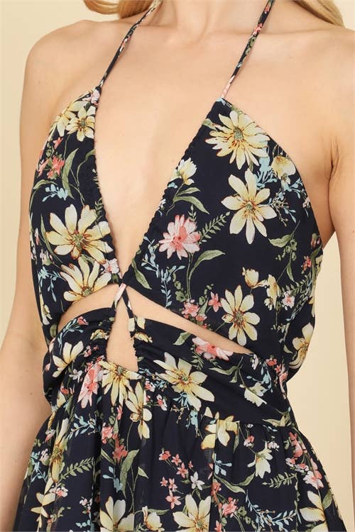 Give It A Go Floral Maxi Dress