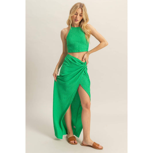 Don't Give Up Two Piece Knit Set