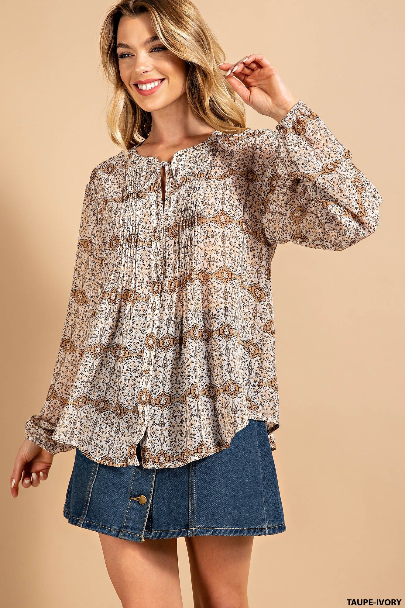 Boho Printed Top