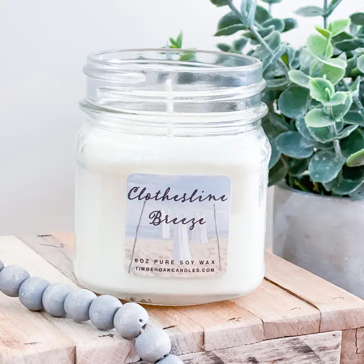 Clothesline Breeze Soy Candle