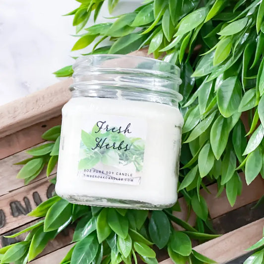 Fresh Herbs Soy Candle