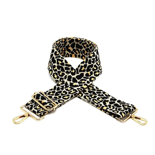 Leopard Print Handbag Strap