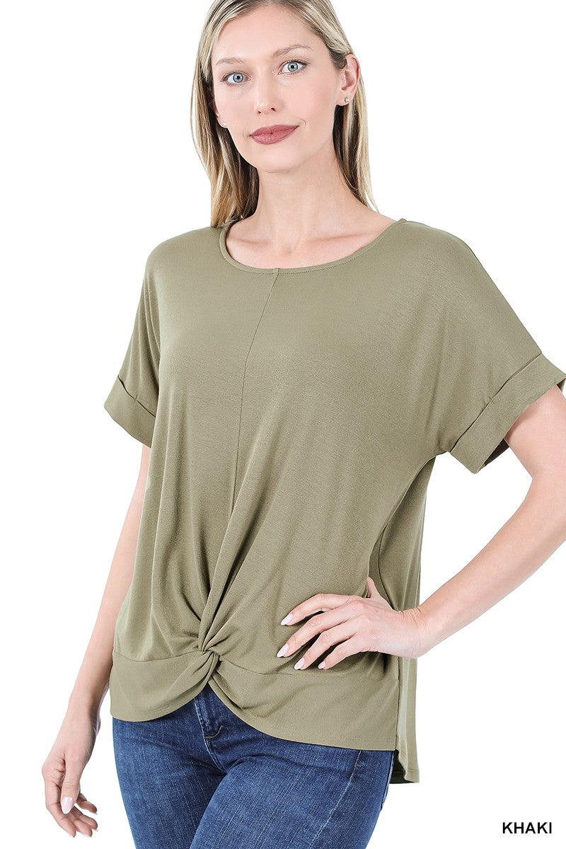 Knot Front Blouse