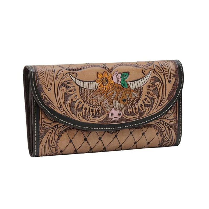 Myra Highland Cow Wallet