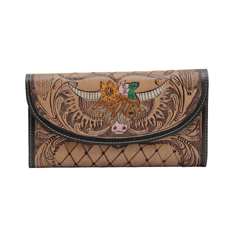 Myra Highland Cow Wallet