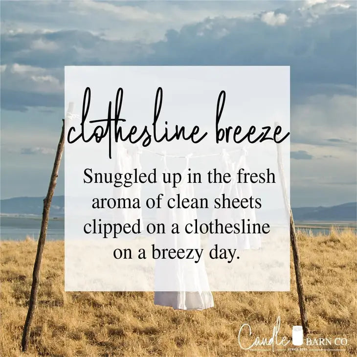 Clothesline Breeze Soy Candle