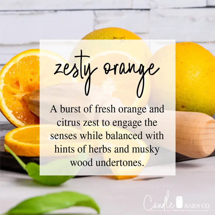 Zesty Orange Soy Candle