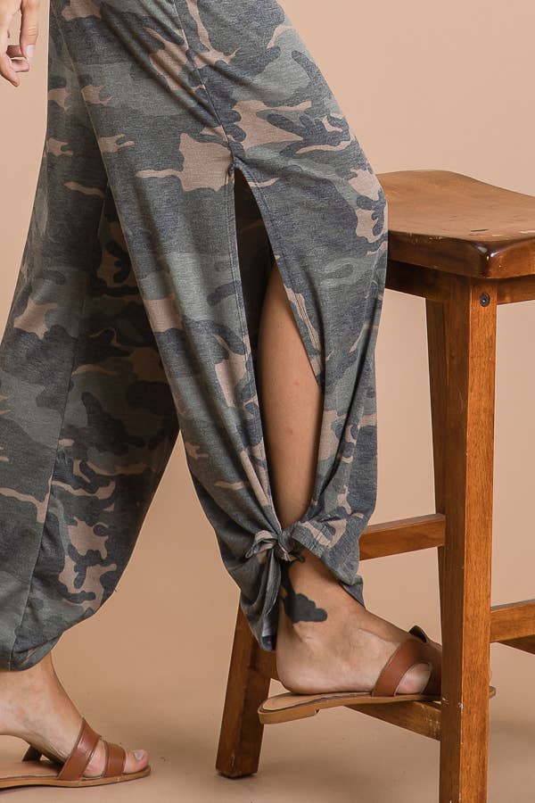 Camo Print Pants