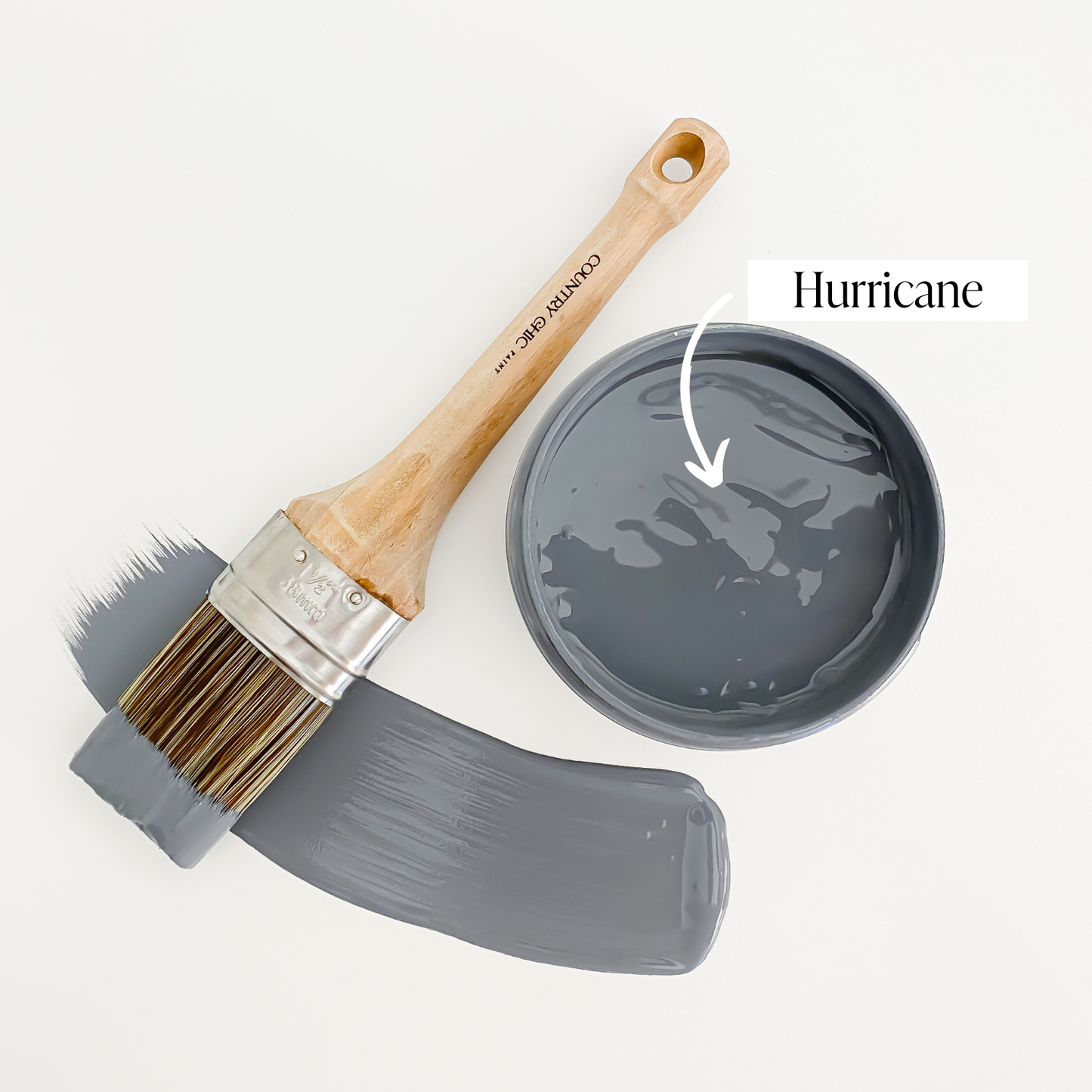 Hurricane - Chalk Style Paint for Furniture & Home Decor: Pint (16 oz)