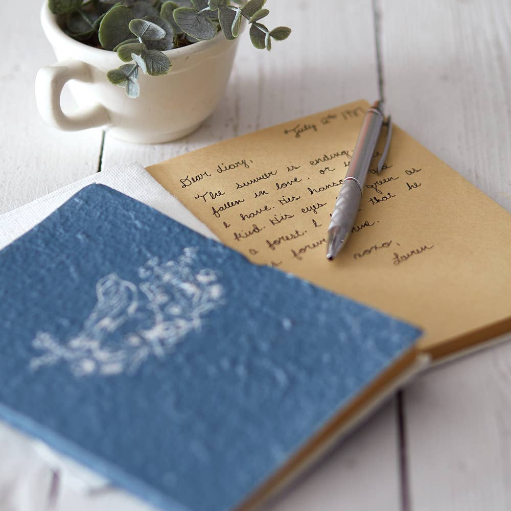 Set of Two Paper Mache Journals