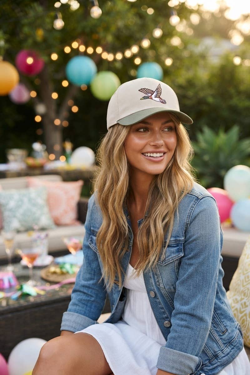Mallard Two Tone Cotton Hat
