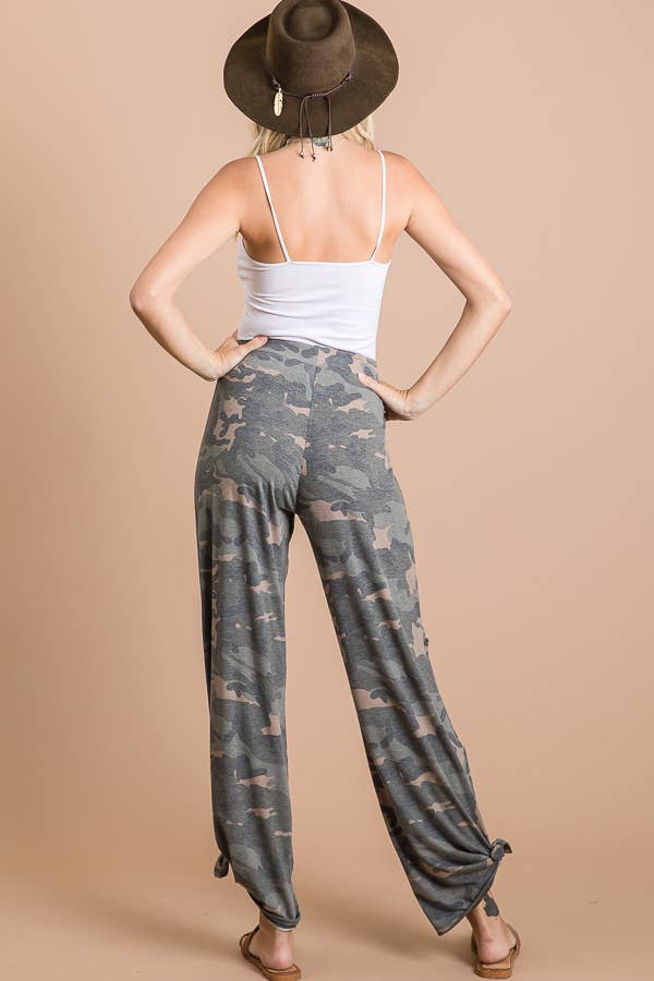 Camo Print Pants