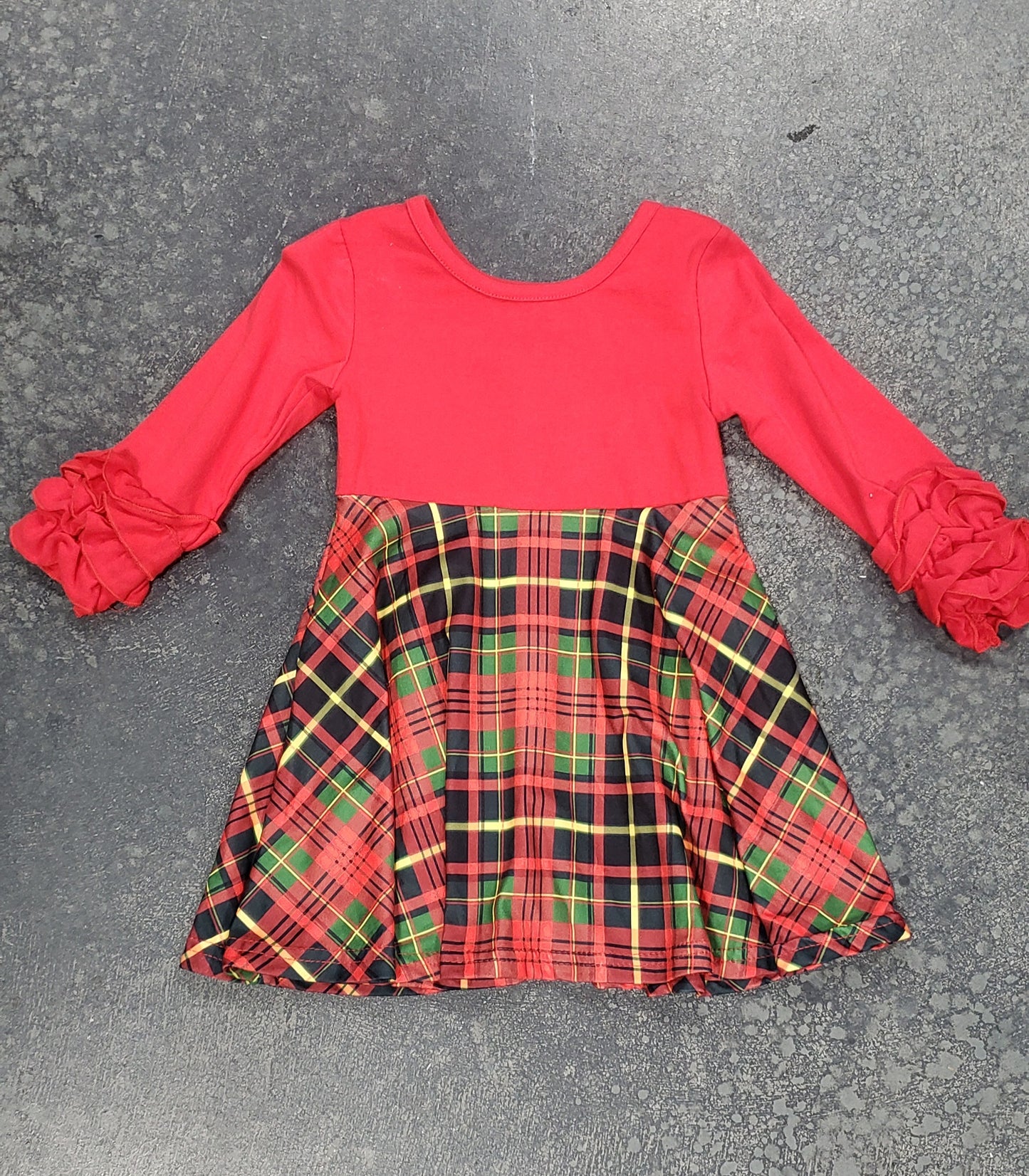 Plaid Christmas Dress