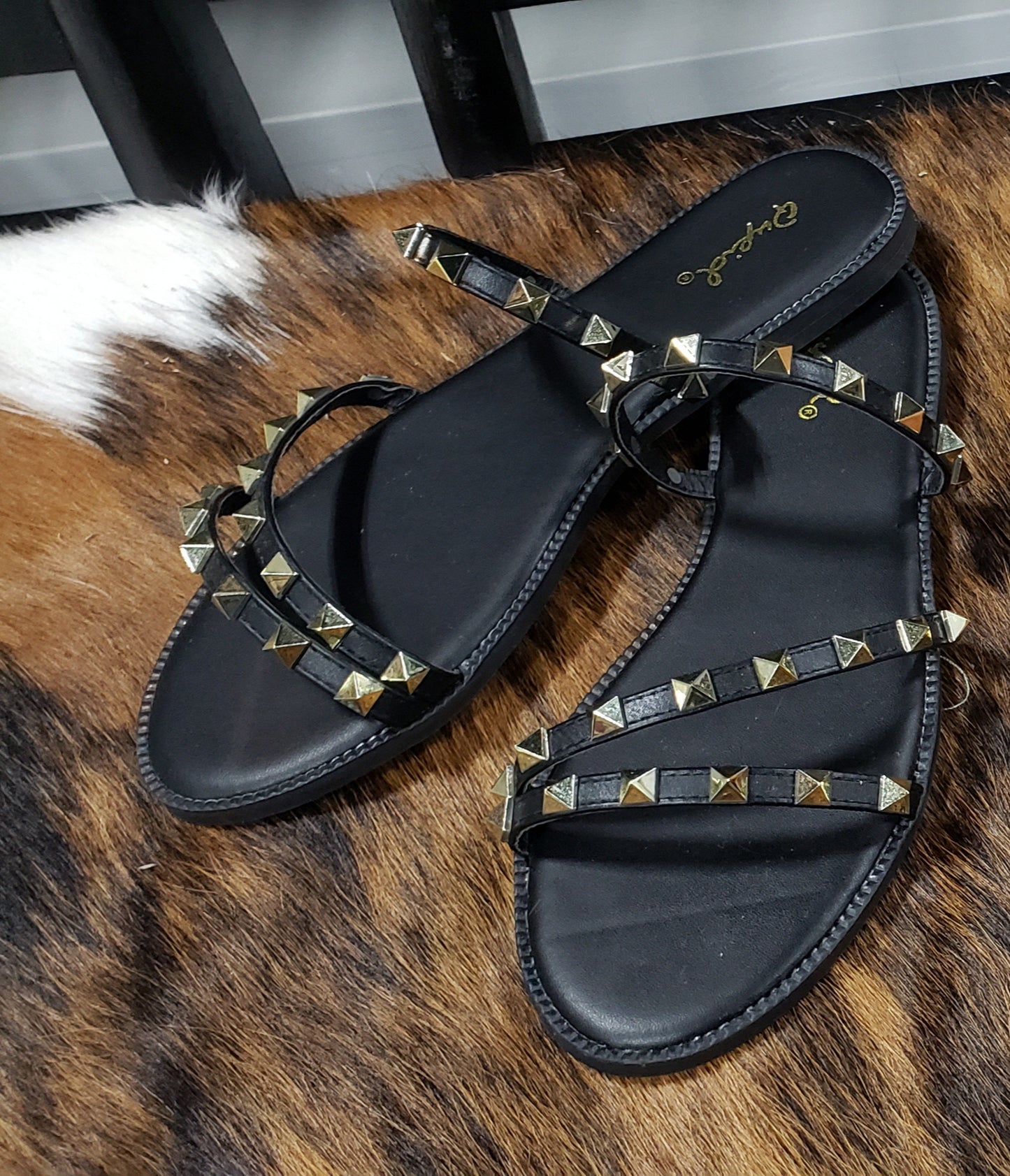 Studded Sandals