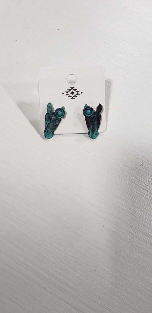 Horse Stud Earrings