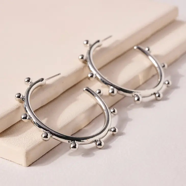 Metal Open Hoops