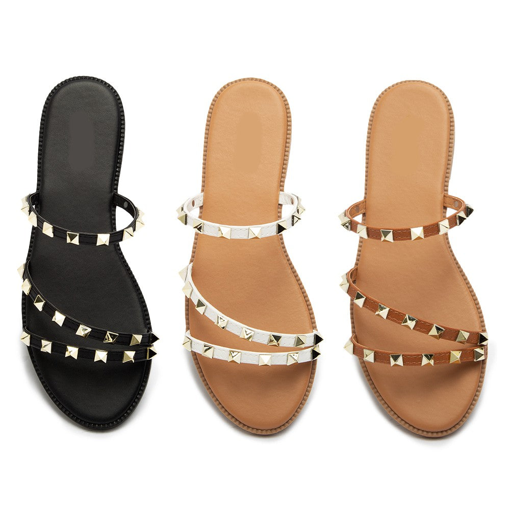 Studded Sandals