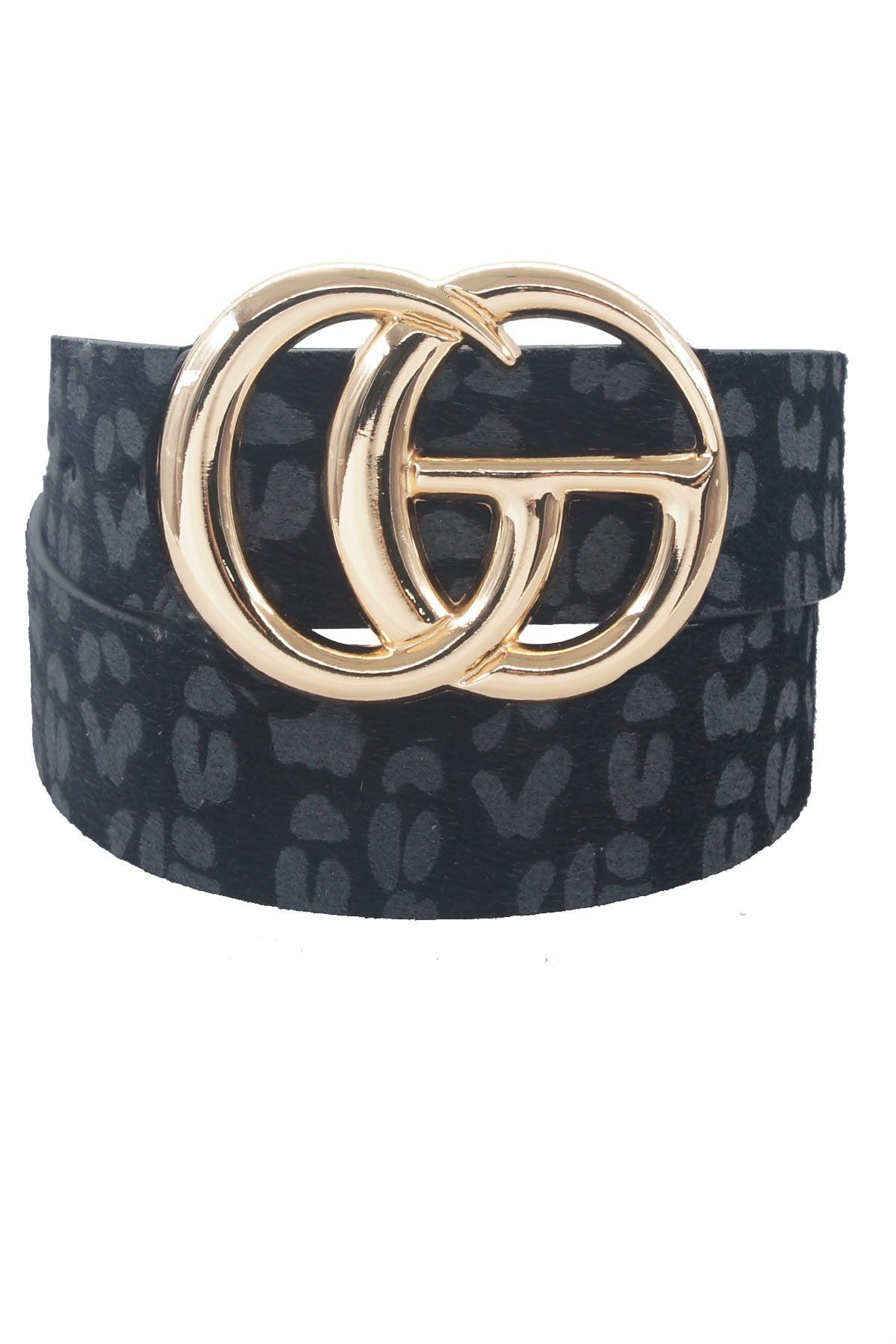 Leopard Print Belt