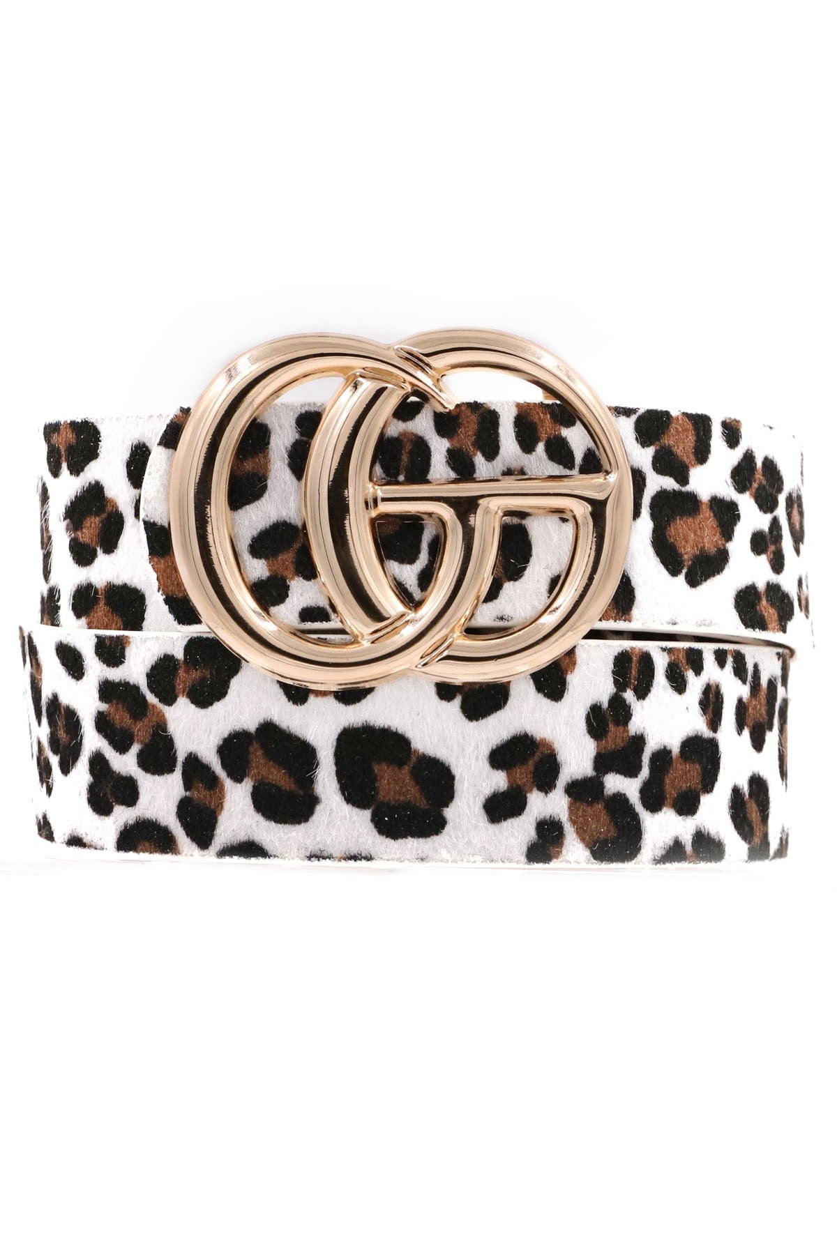 Leopard Print Belt