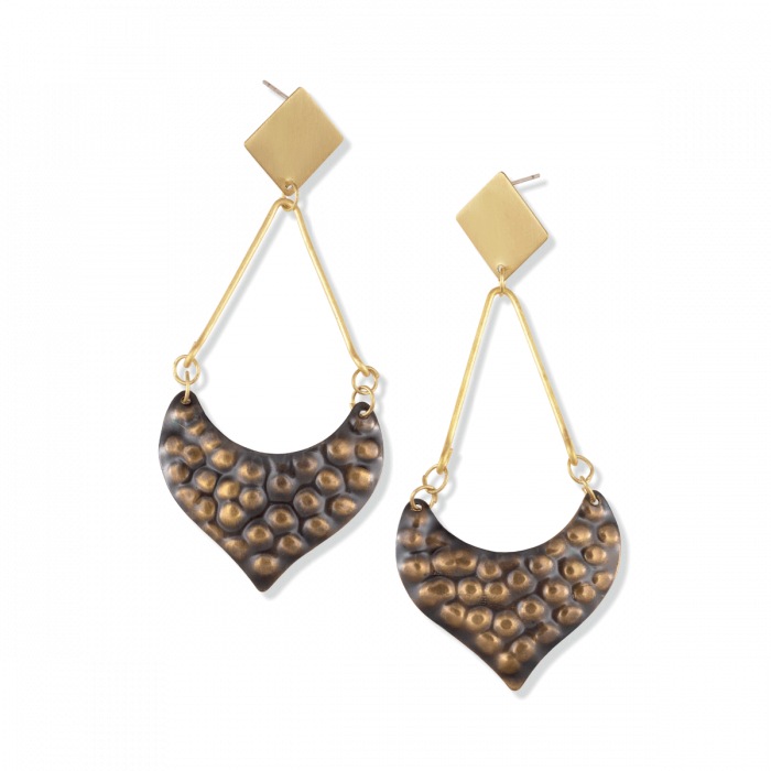 Myra Bronze Earrings