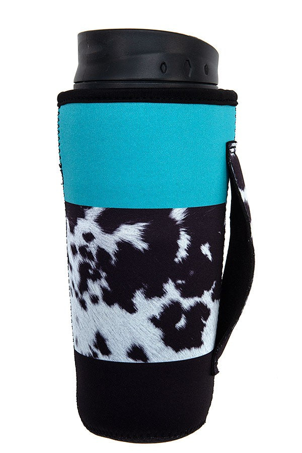 Cow Print Cup Sleeve