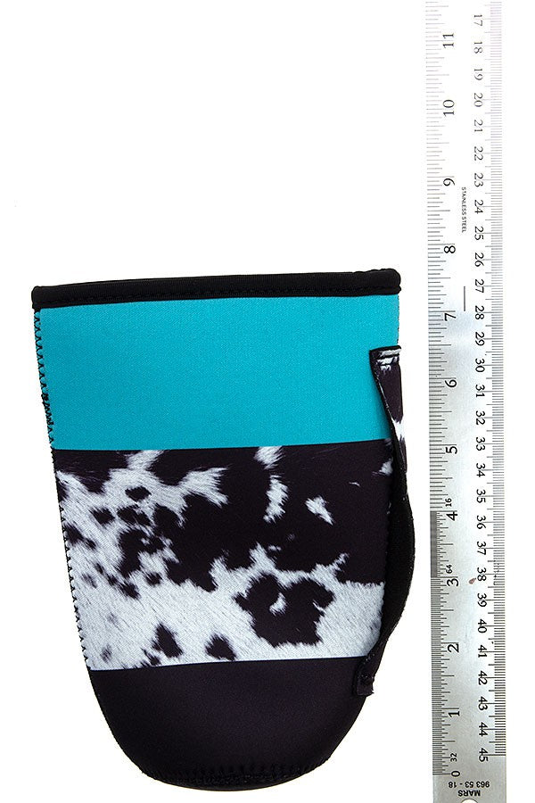 Cow Print Cup Sleeve