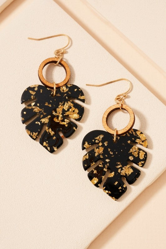 Leaf Dangle Earrings